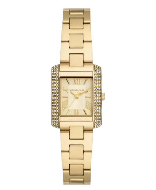 Michael Kors Mini Emery Pavé Gold‑Tone Watch MK7510