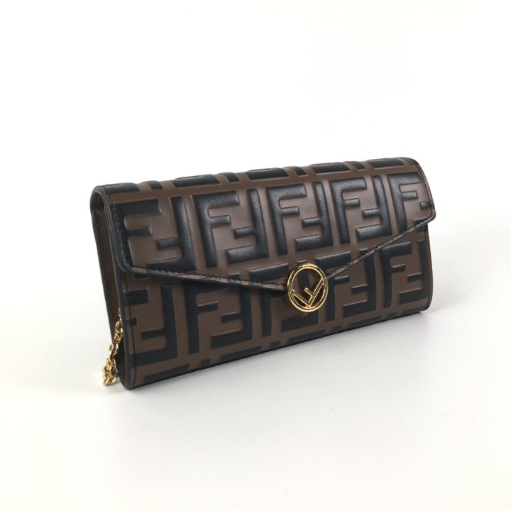 Fendi Continental Wallet On Chain