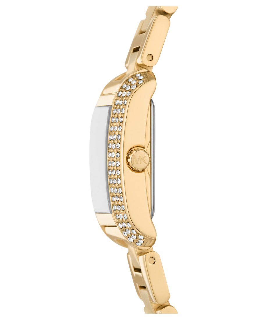 Michael Kors Mini Emery Pavé Gold‑Tone Watch MK7510