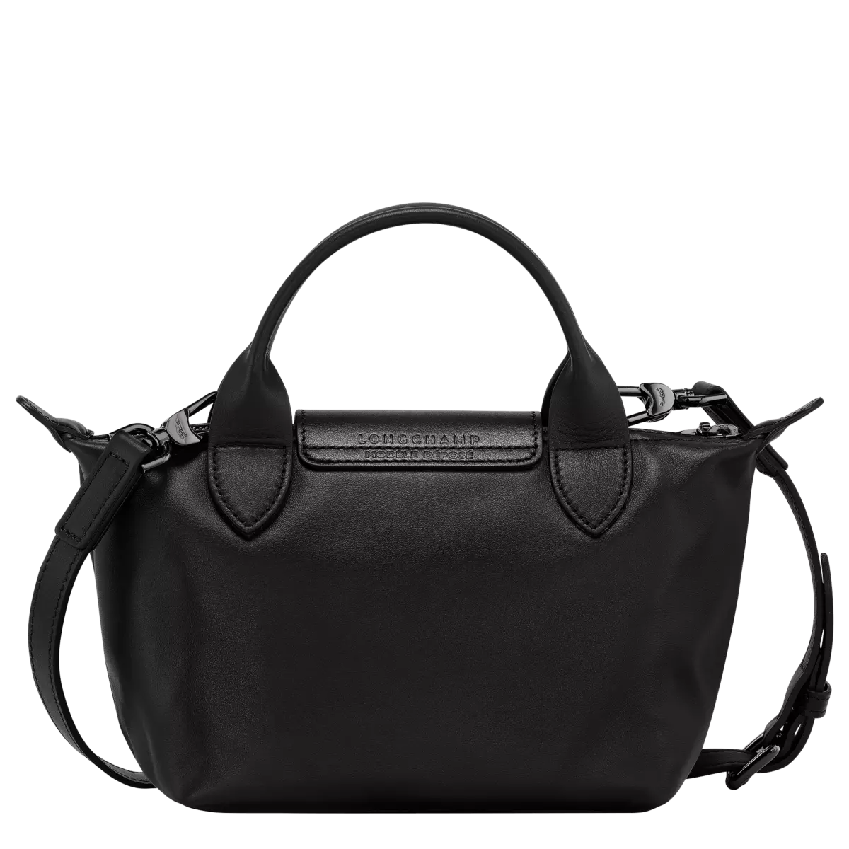Long champ Le Pliage Xtra XS Handbag Black - Leather