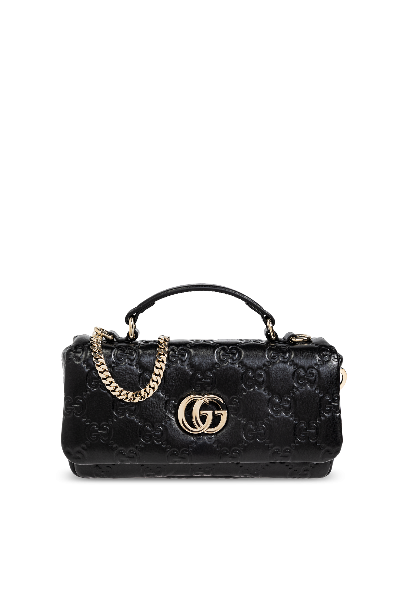 Gucci BLACK Handbag GG Milano Mini