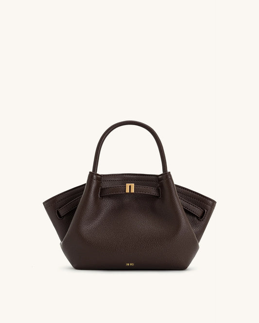 JW PEI Hana Mini Tote Bag - Dark Brown