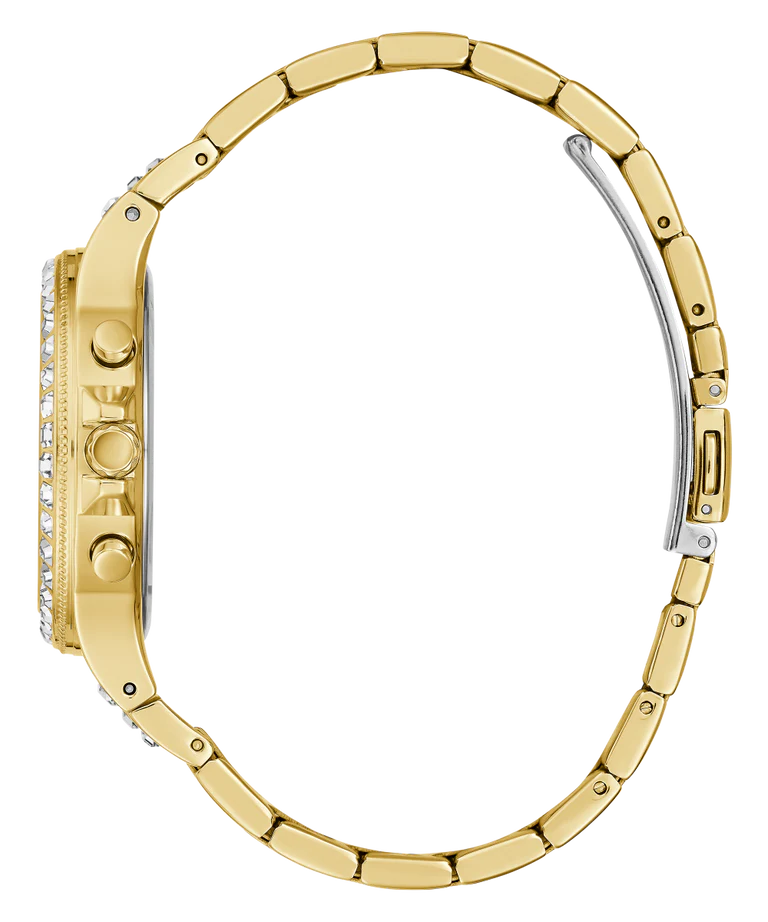 GUESS Ladies Gold Tone Multi-function Watch