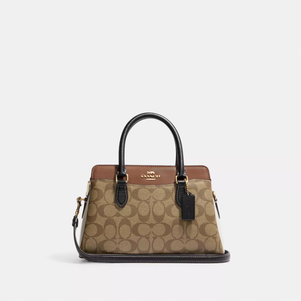 Women's Coach Signature Mini Darcie Carryall Crossbody Bag