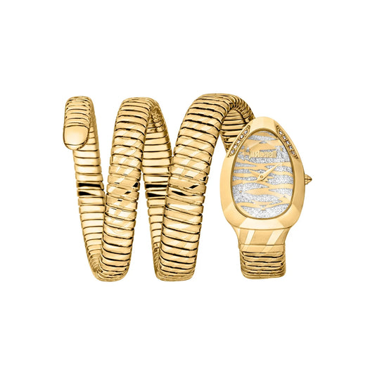 Just Cavalli Serpente taglio Yellow Gold