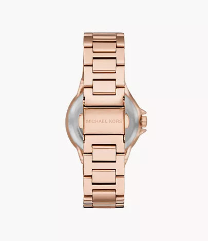 Michael Kors Camille Multifunction Rose Gold-Tone Steel Watch mk6845