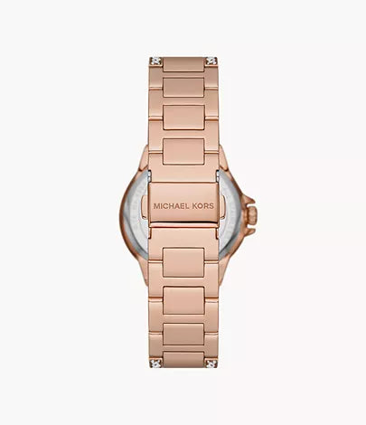 Michael Kors Camille Multifunction Rose Gold-Tone Stainless Steel Watch mk6997