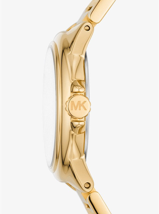 MICHAEL KORS Mini Camille Gold-Tone Watch Style# MK7255