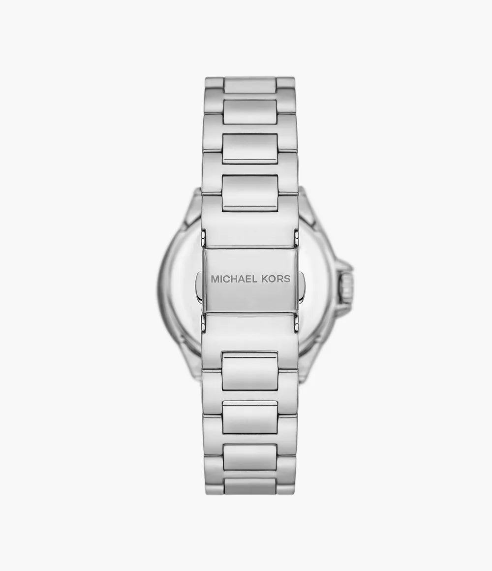 Michael Kors Camille Three-Hand Stainless Steel Watch MK7259