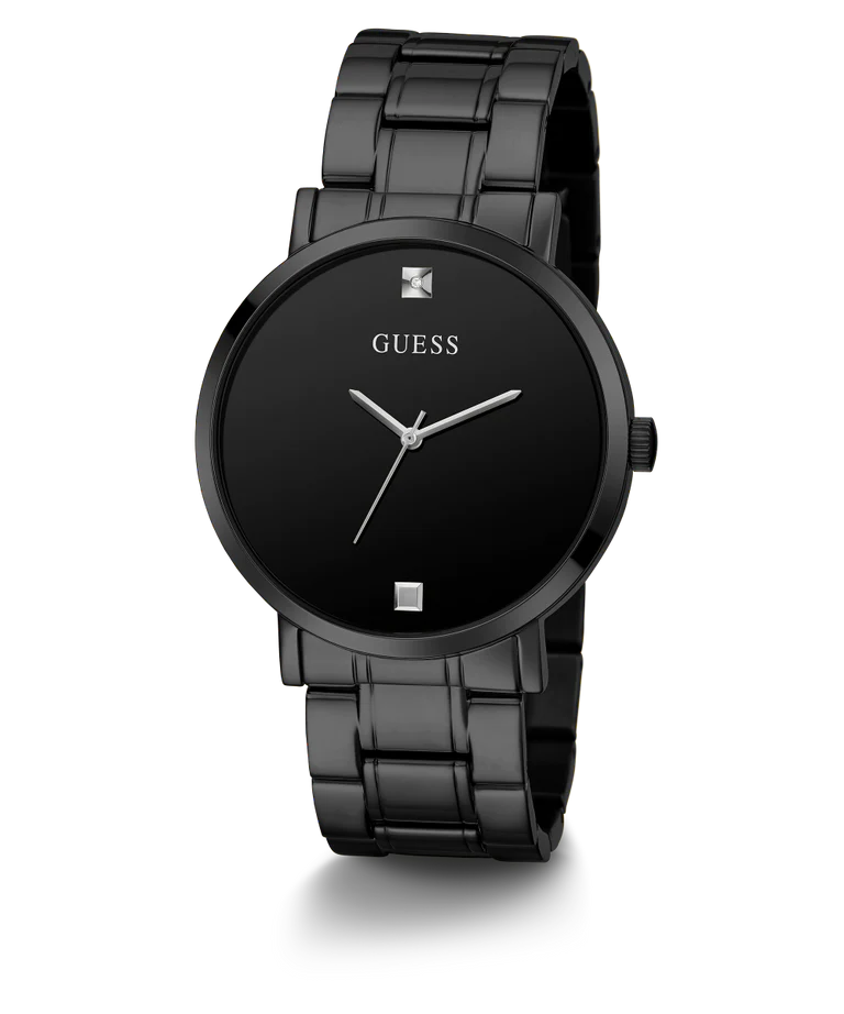 GUESS Mens Black Analog Watch