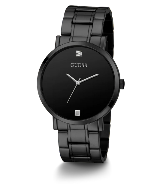 GUESS Mens Black Analog Watch