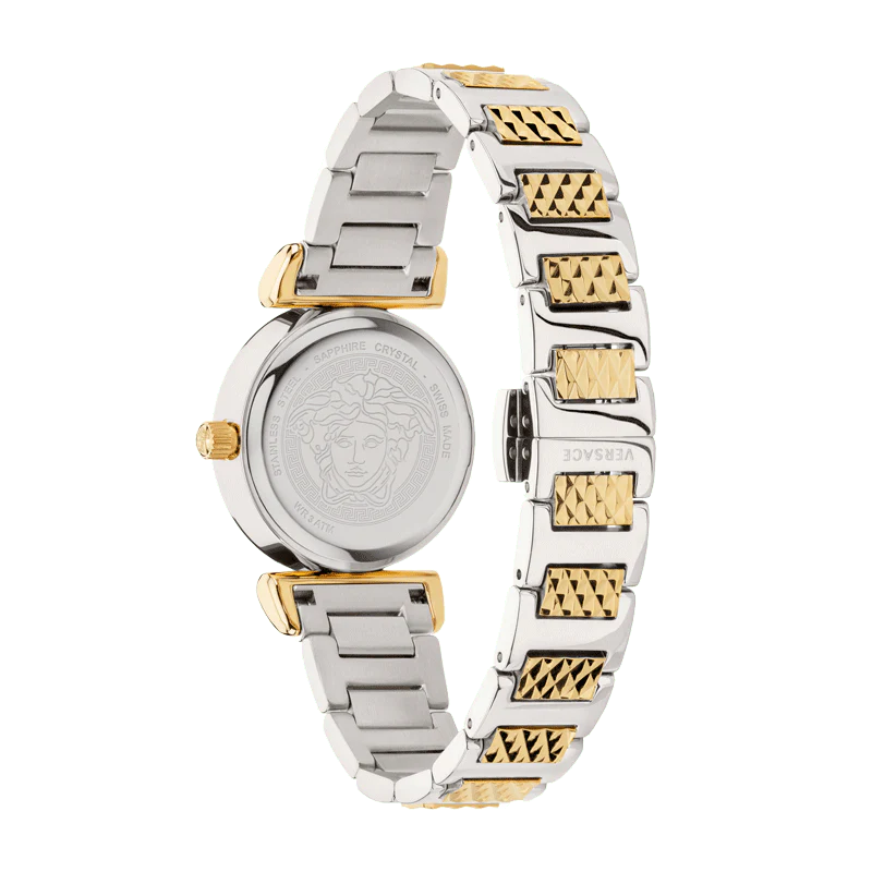 Ladies Mini Vanity Watch (VEAA01520) | 27mm | Stainless Steel | White round dial |