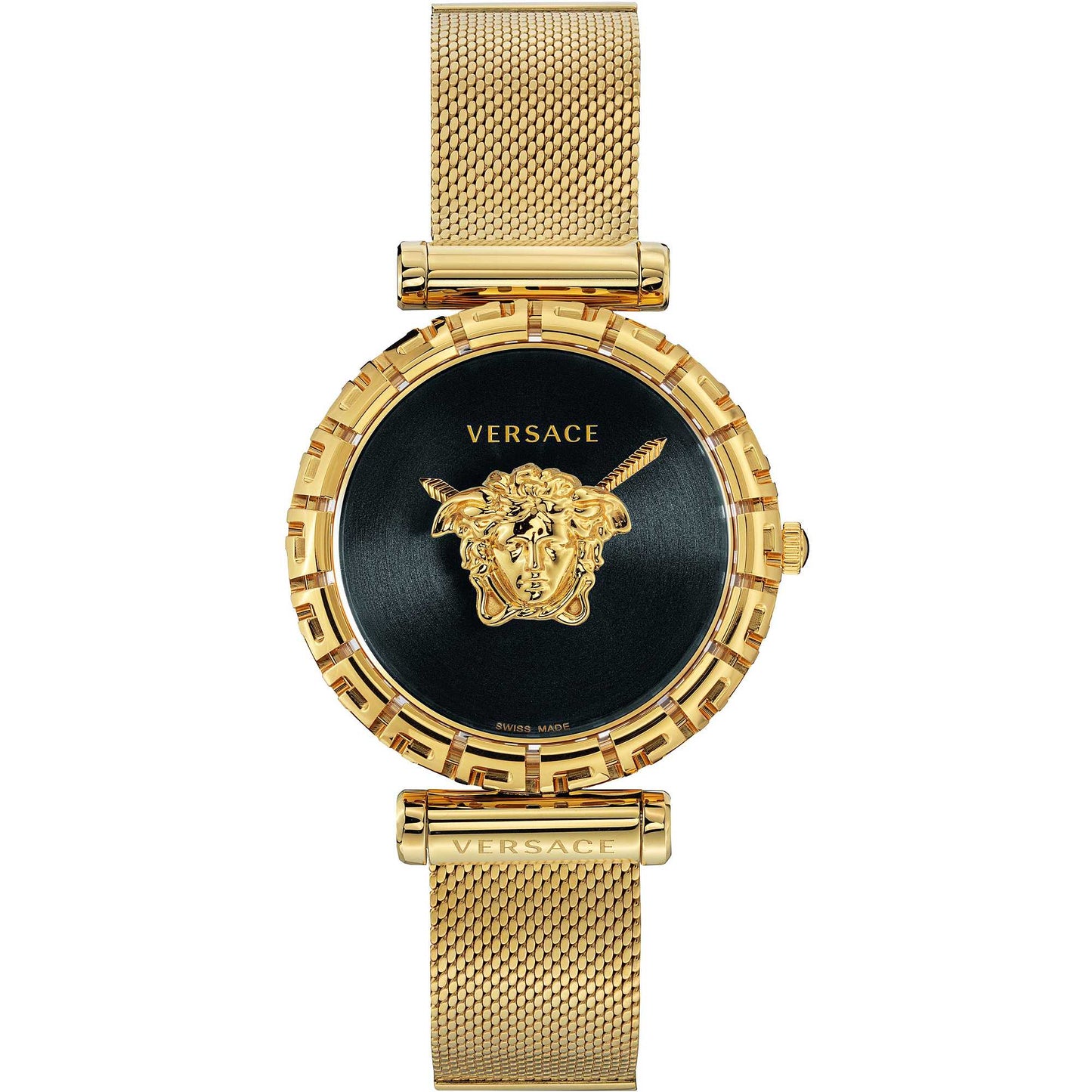 Versace Women’s Quartz Swiss Made | Stainless Steel | Black Dial 37mm | Watch VEDV00519