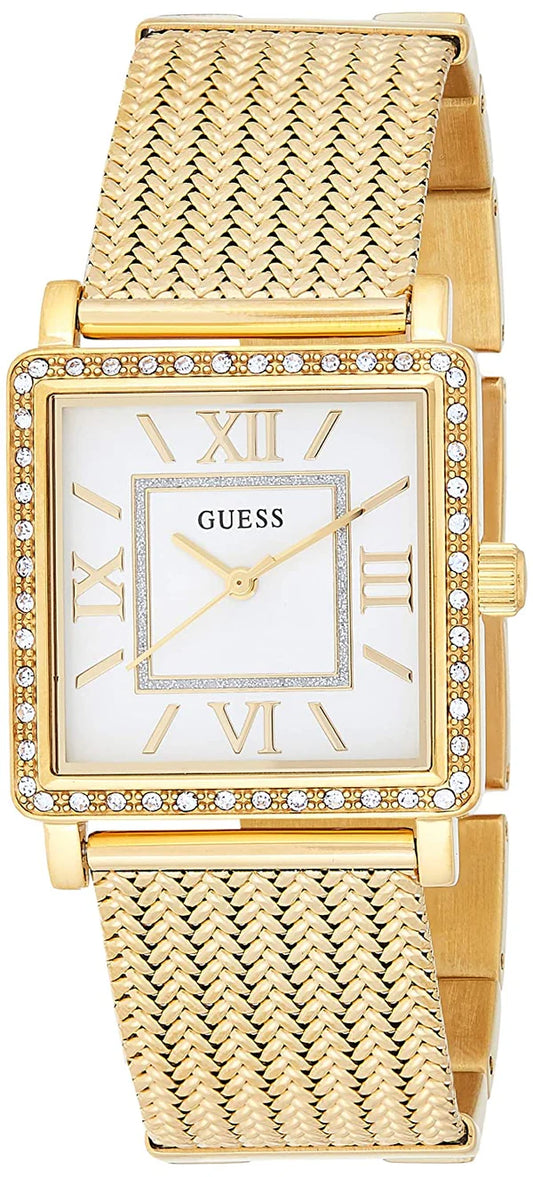 Guess highline off white dial ladies watch w0826l2