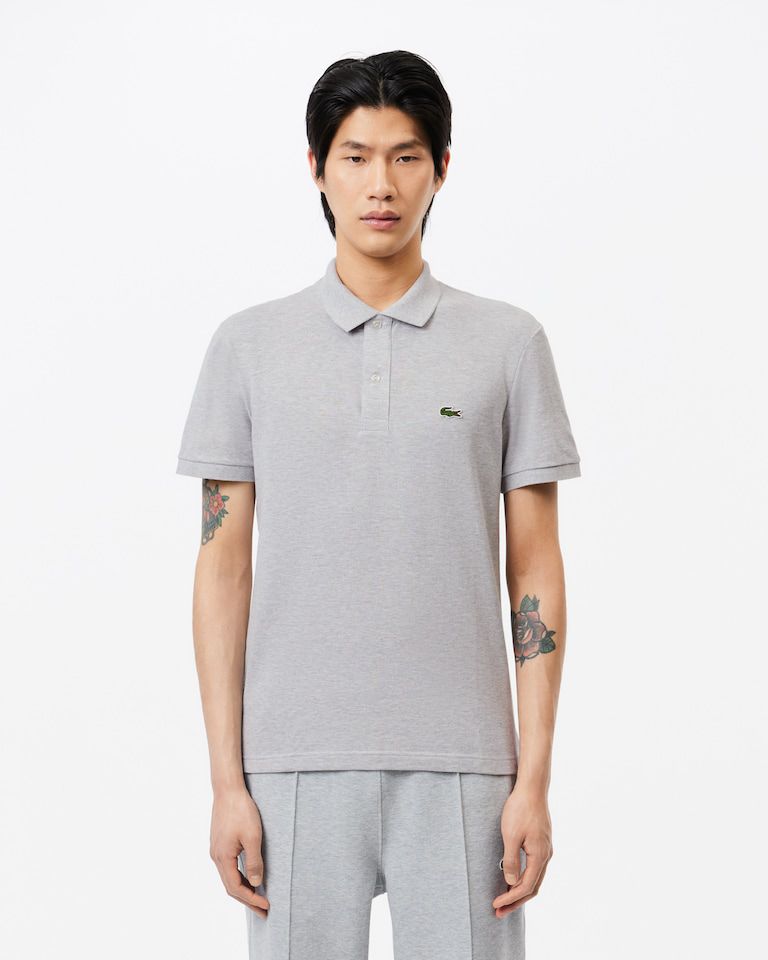 Lacoste Classic Fit Polo Shirt in grey