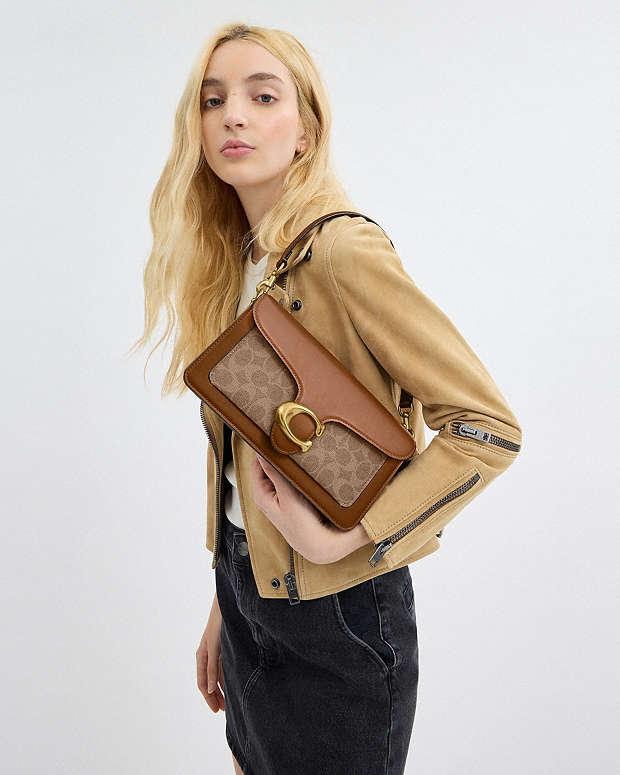 Coach Tabby Shoulder Bag 26 In Signature Canvas