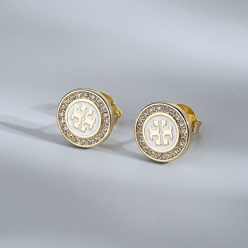 Tory Burch LOGO CIRCLE EARRING