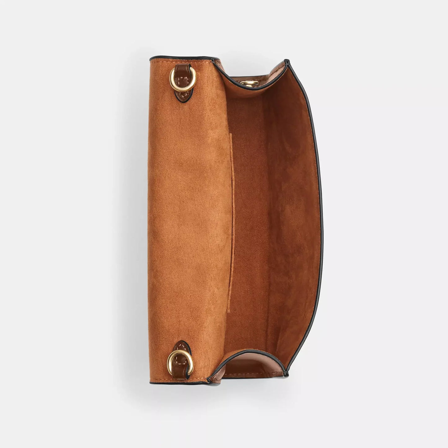 Coach flap crossbody in signature canvas