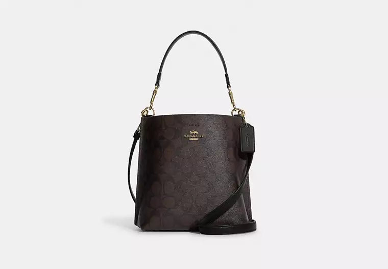 Mollie Bucket Bag 22 In Signature Canvas