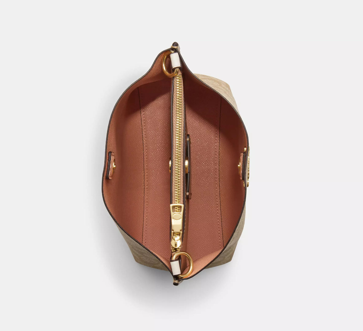 Mollie Bucket Bag 22 In Signature Canvas