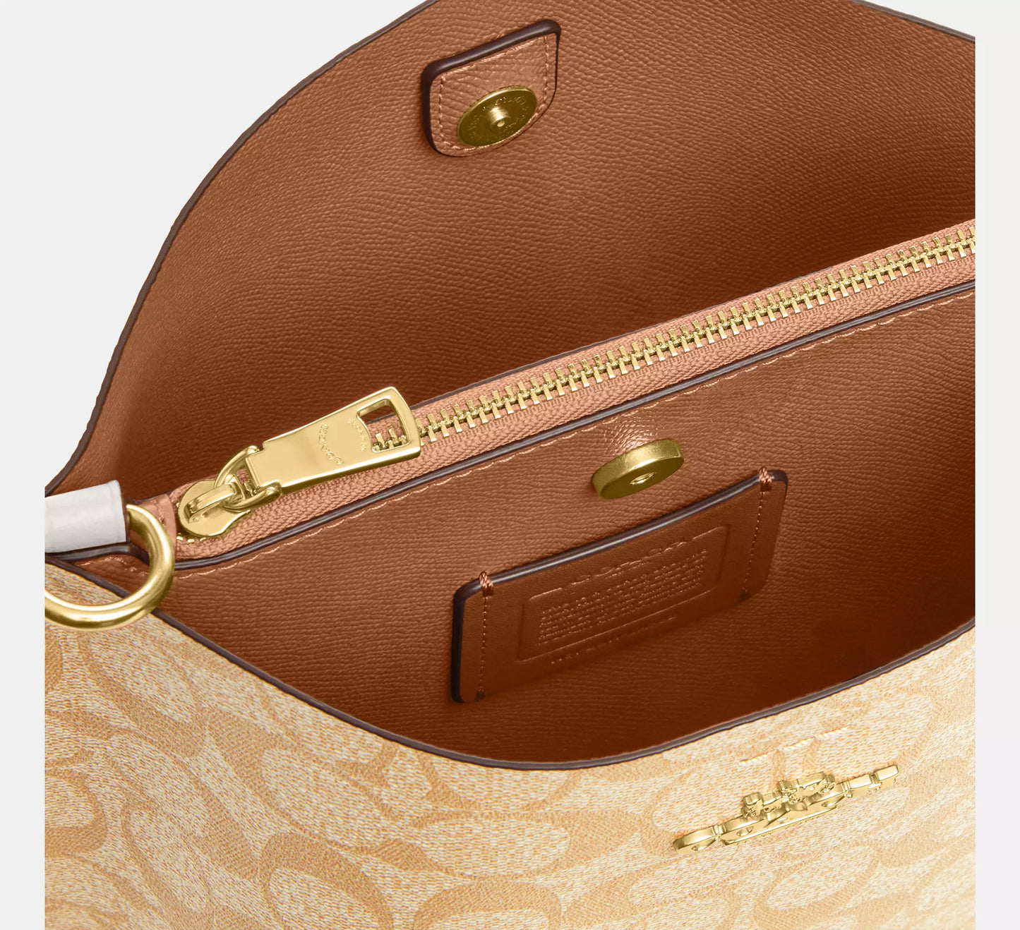 Mollie Bucket Bag 22 In Signature Canvas