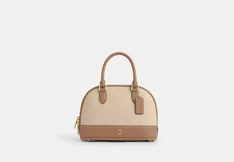 Sabrina Satchel Bag In Colorblock