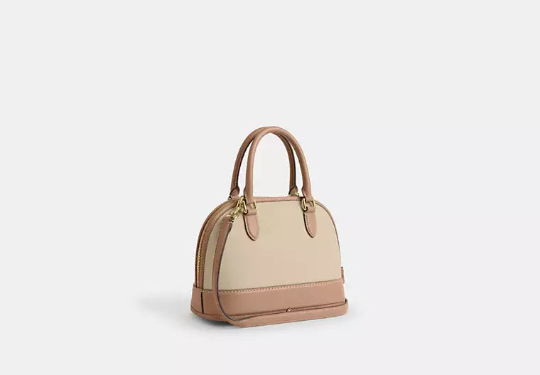 Sabrina Satchel Bag In Colorblock