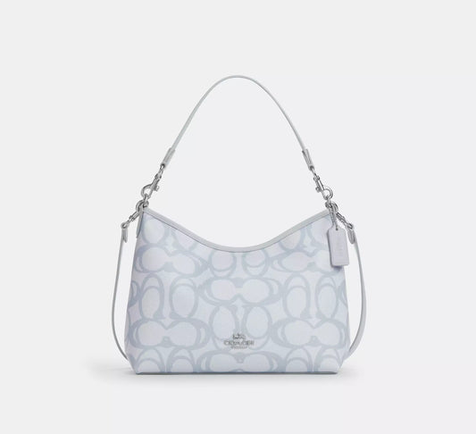 Laurel Shoulder Bag In Sketch Signature Canvas