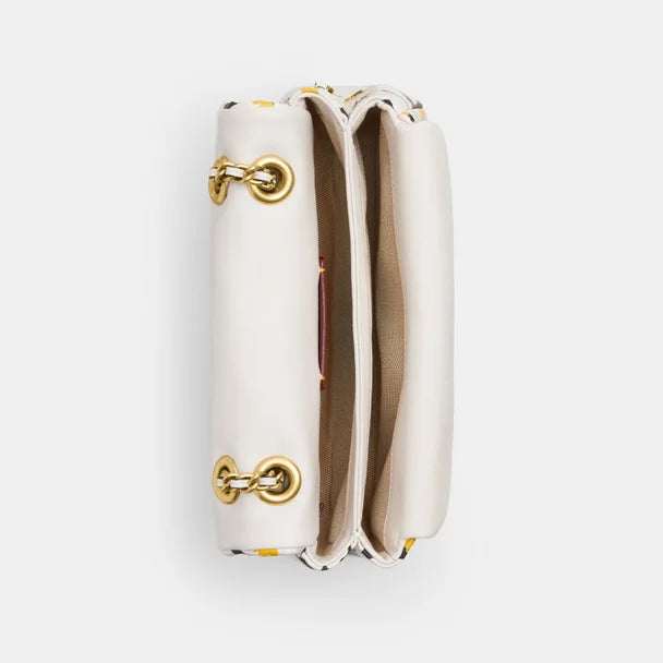 Tabby Shoulder Bag 20 With Quilting And Floral Print