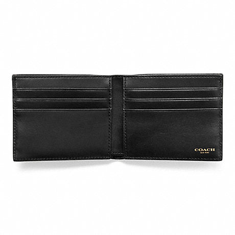 BLEECKER SIGNATURE SLIM BILLFOLD (COACH F74612)