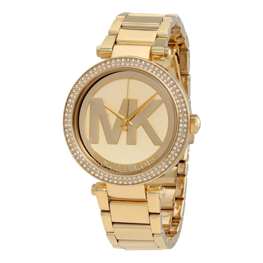 Michael Kors Women’s Quartz Stainless Steel Champagne Dial 39mm Watch MK5784