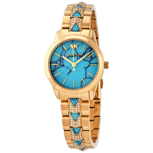 PETITE RUNWAY MERCER QUARTZ LADIES WATCH MK6673