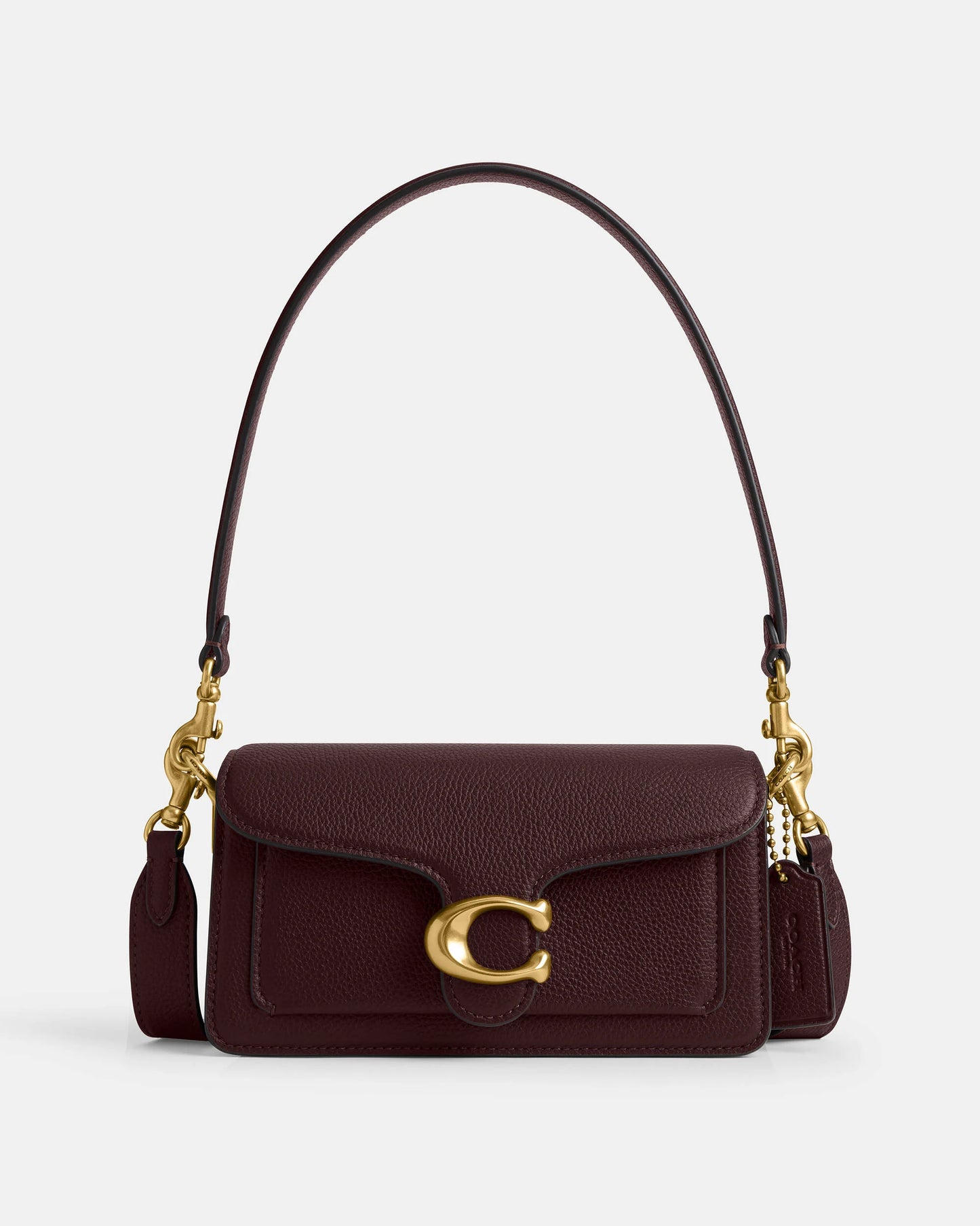 Tabby Shoulder Bag 20 in BURGUNDY