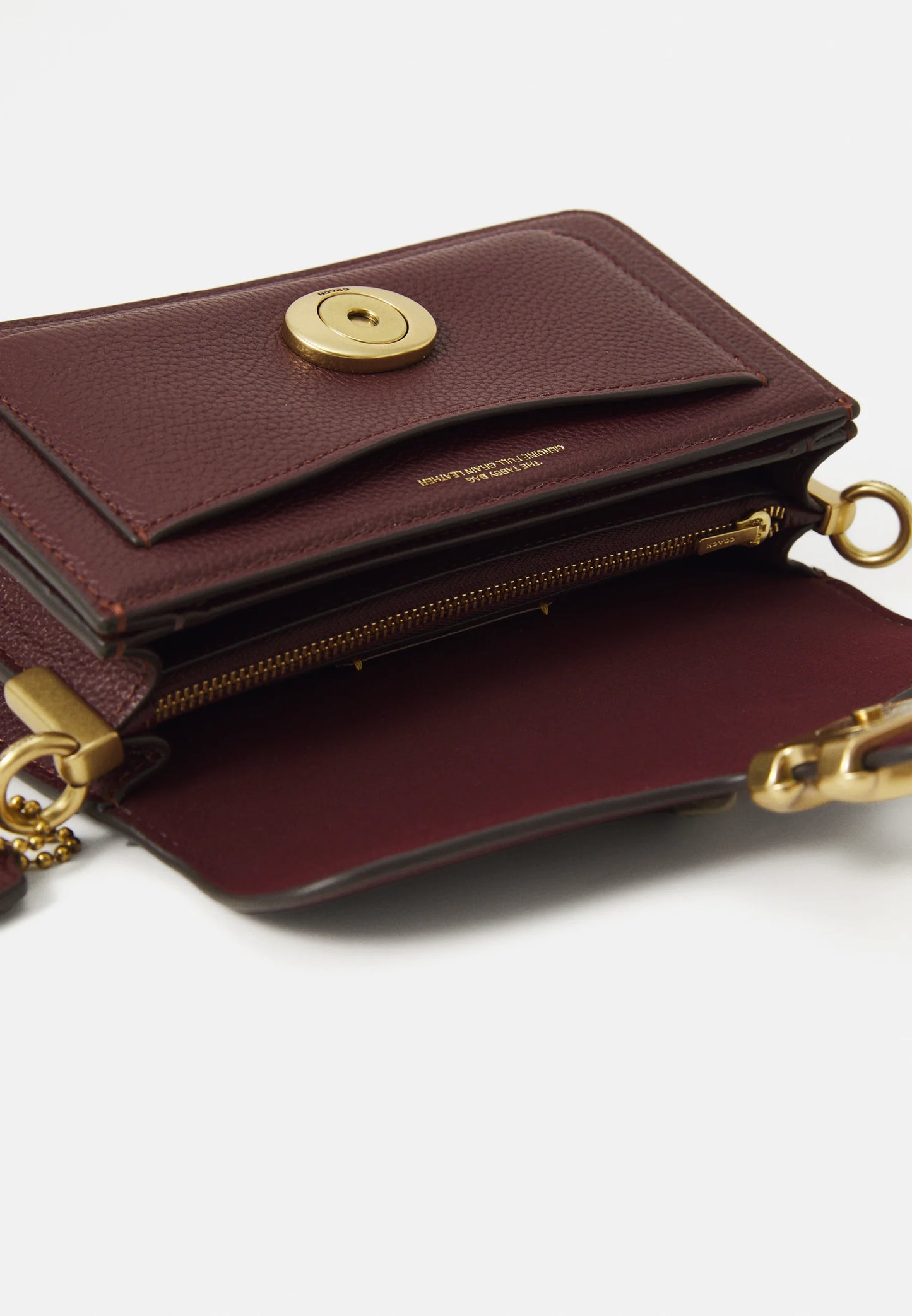 Tabby Shoulder Bag 20 in BURGUNDY