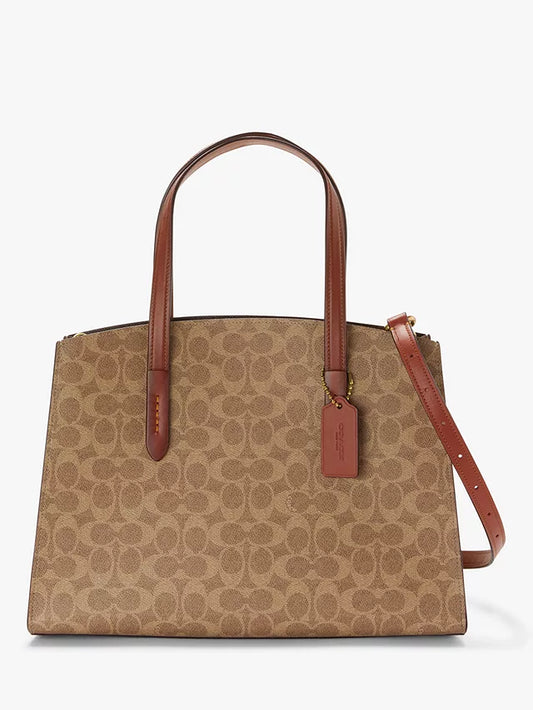 Coach Signature Charlie Carryall Tote Bag