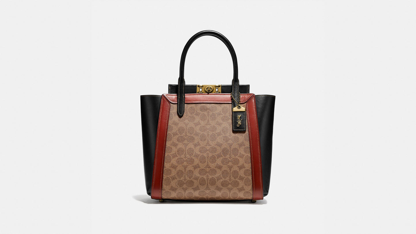 Coach Troupe Tote In Signature Canvas