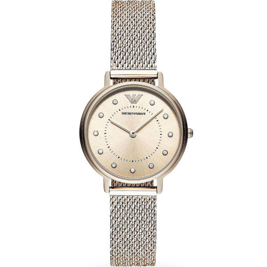 Emporio Armani - Ladies Watch Stainless Steel Quartz Watch with Stainless-Steel Strap AR11129