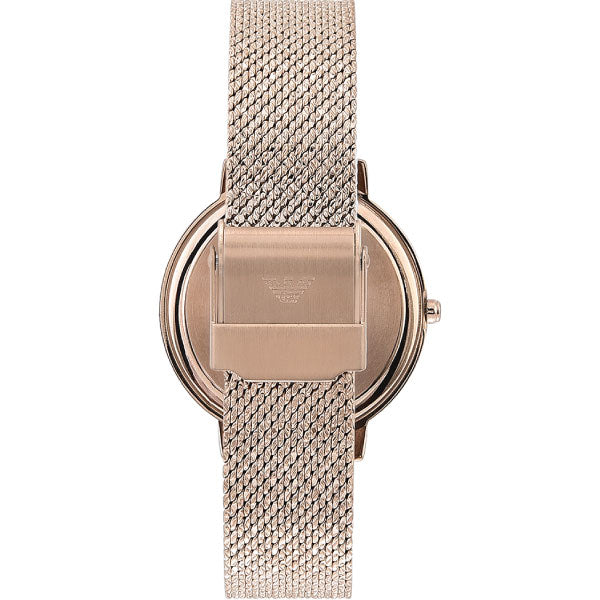 Emporio Armani - Ladies Watch Stainless Steel Quartz Watch with Stainless-Steel Strap AR11129