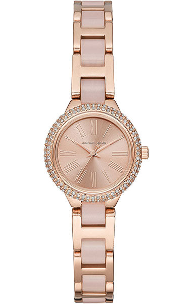 Michael Kors s Quartz Crystal Rose Gold Dial Ladies Watch Mk6582