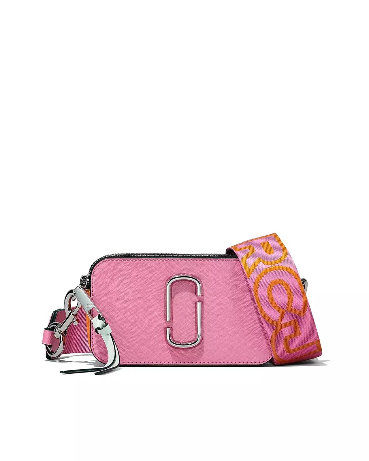 Marc Jacobs The Snapshot Crossbody Bag (Candy Pink Multi)