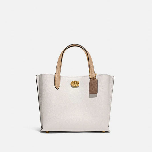 Coach Willow Tote 24 In Colorblock