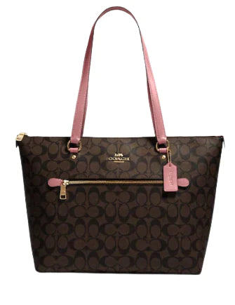 COACH GALLERY TOTE IN SIGNATURE CANVAS