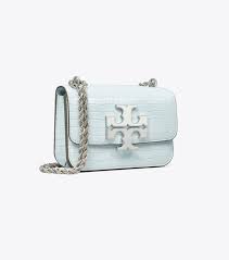 SMALL ELEANOR EMBOSSED BAG (Misty Blue)