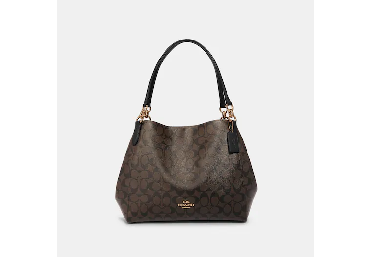 Hallie Shoulder Bag In Signature Canvas