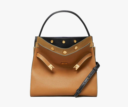 Tory Burch – Lee Radziwill Pebbled Double Bag