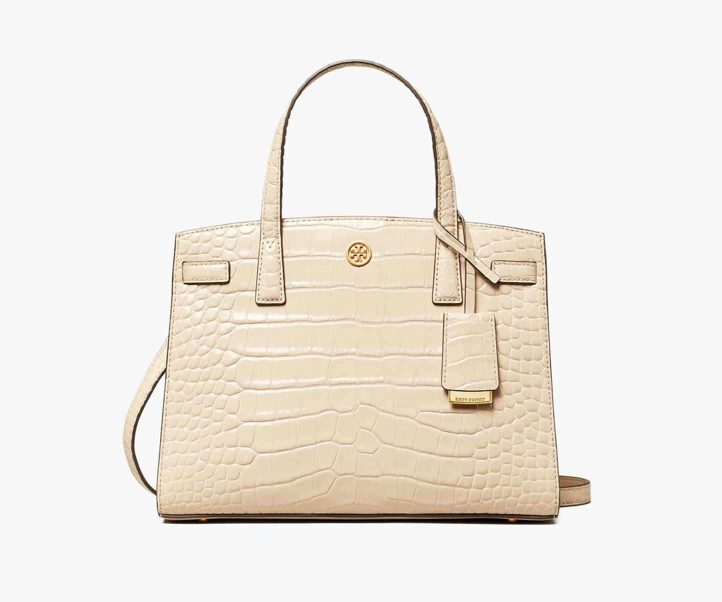 Tory Burch – Walker Croc Embosed Medium Satchel