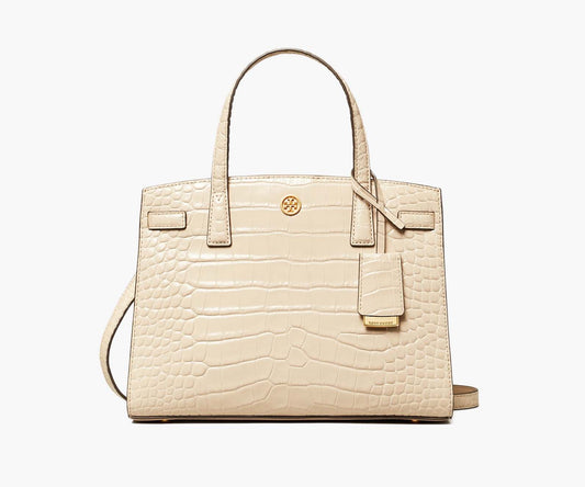 Tory Burch – Walker Croc Embosed Medium Satchel
